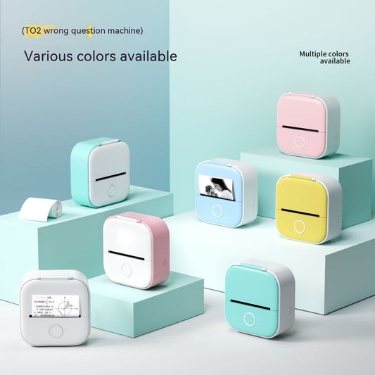 Phomemo T02 Mini Pocket Printer – Inkless Bluetooth Thermal Printer