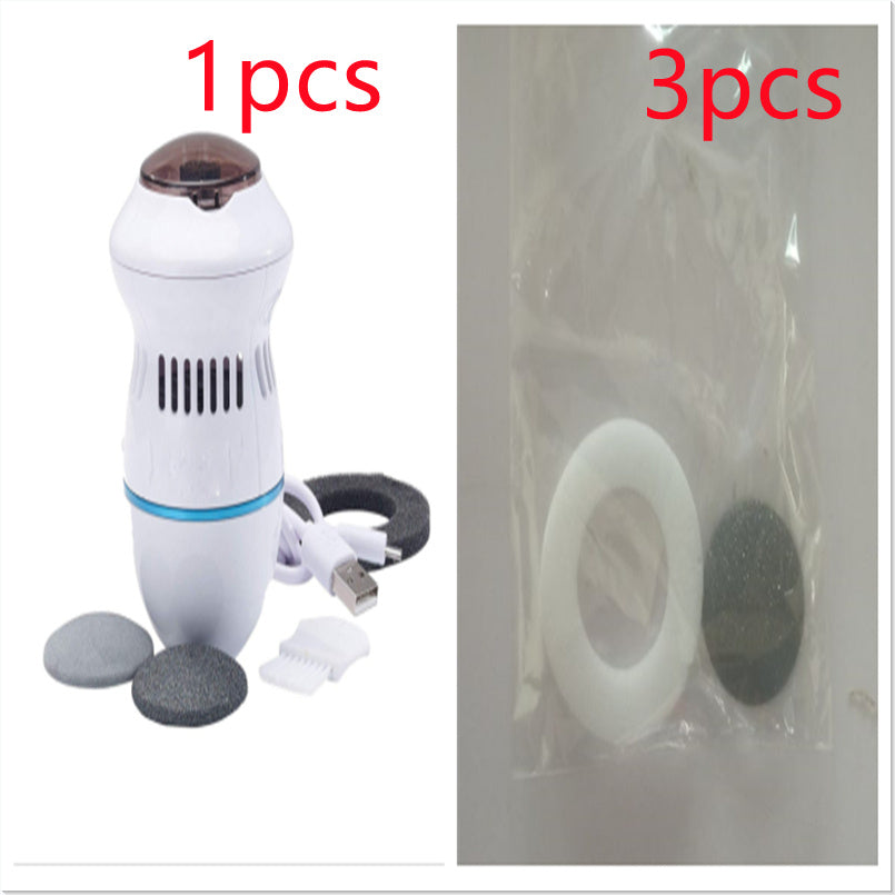 Electric Callus Remover with Vacuum Absorption | Rechargeable Foot File with Diamond Grinders & Massage Function