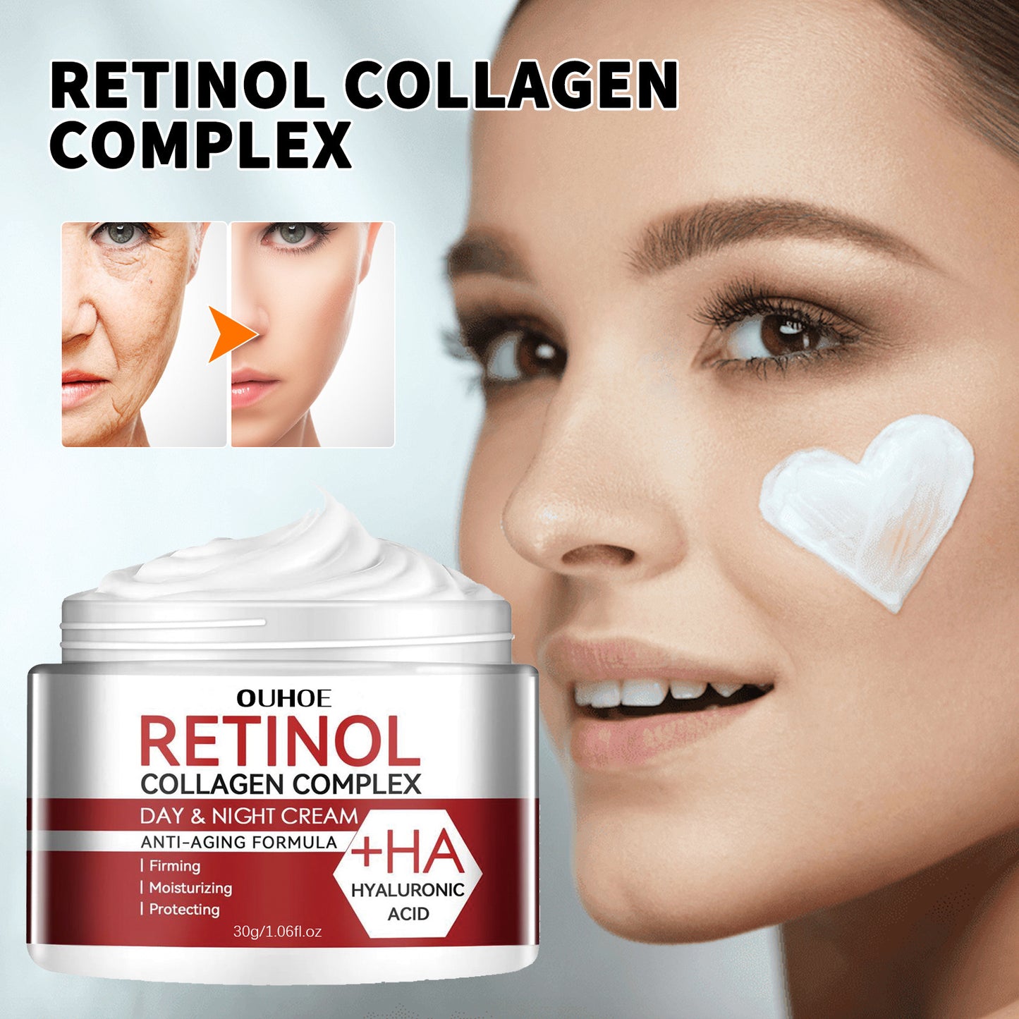 Hydrating Face Cream – Deep Moisture & Glow (30g)