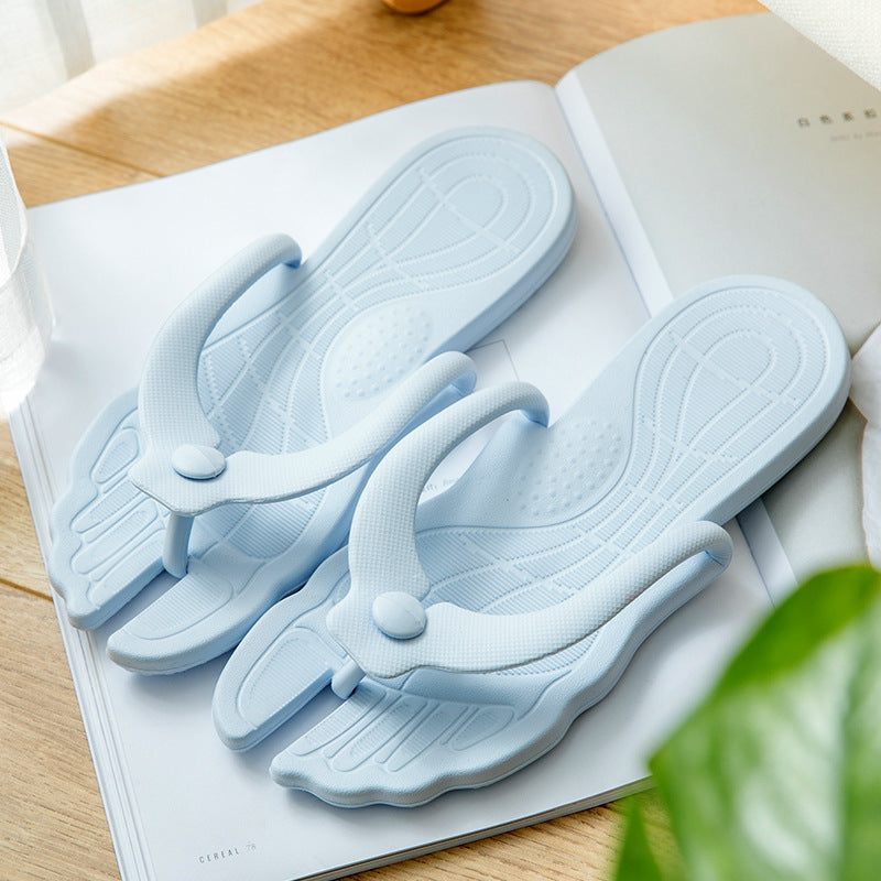 Foldable EVA Flip Flops – Lightweight Travel Slippers (Non-Slip)