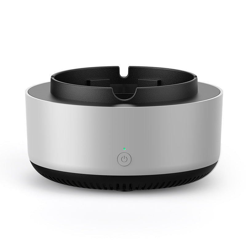 Smokeless Portable Ashtray with Modern Design | Battery-Powered Odor Eliminator