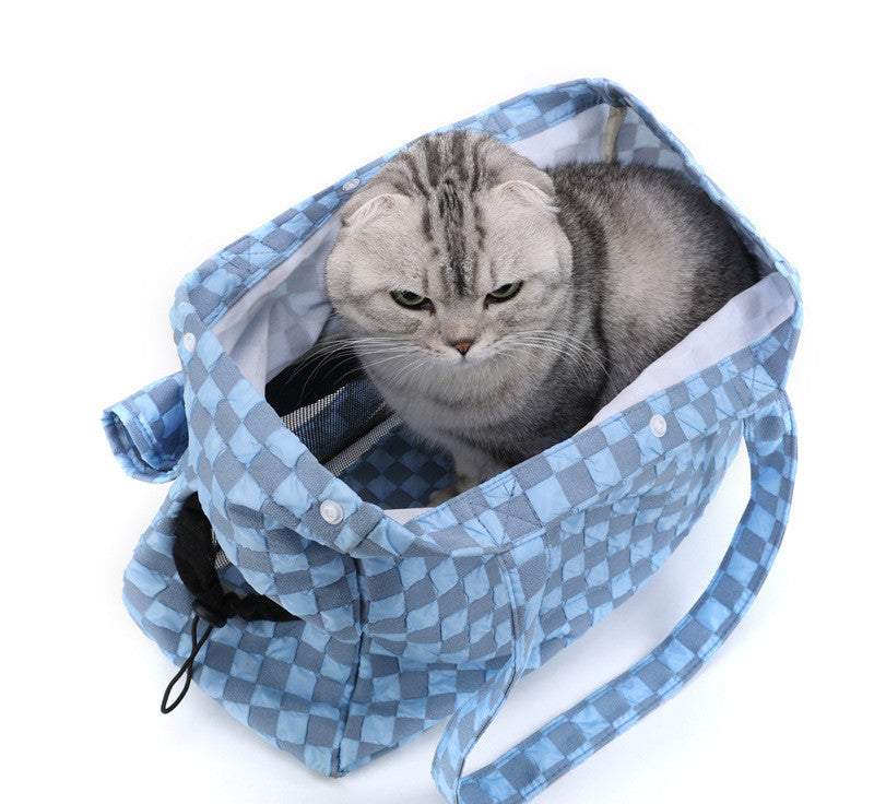 ✨ Soft & Stylish Pet Travel Bag – Comfy Carrier for Cats & Dogs