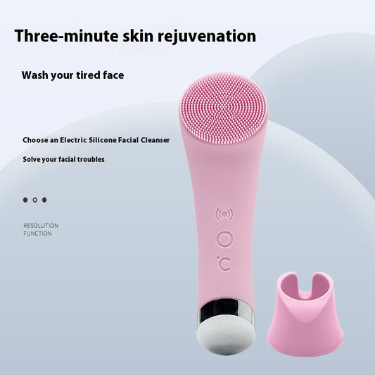 Electric Facial Cleansing Brush  Deep Pore Cleanser (USB Rechargeable)