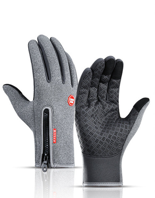 Unisex Polar Fleece Riding Gloves – Warm, Anti-Slip & Stylish Winter Wear