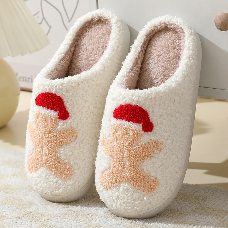 Winter Suede Warm Slippers – Cozy, Stylish & Holiday-Perfect!