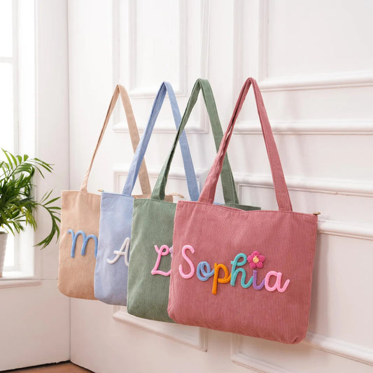 Fashionable, Trendy, And Minimalist Corduroy Casual Womens Handbag