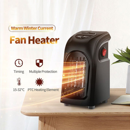 ️ Portable PTC Ceramic Fan Heater – Fast Heating, Compact & Travel-Friendly