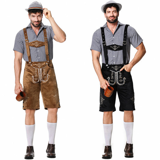 Elegant Embroidered Men’s 3-Piece National Outfit – Perfect for Banquets & Special Events