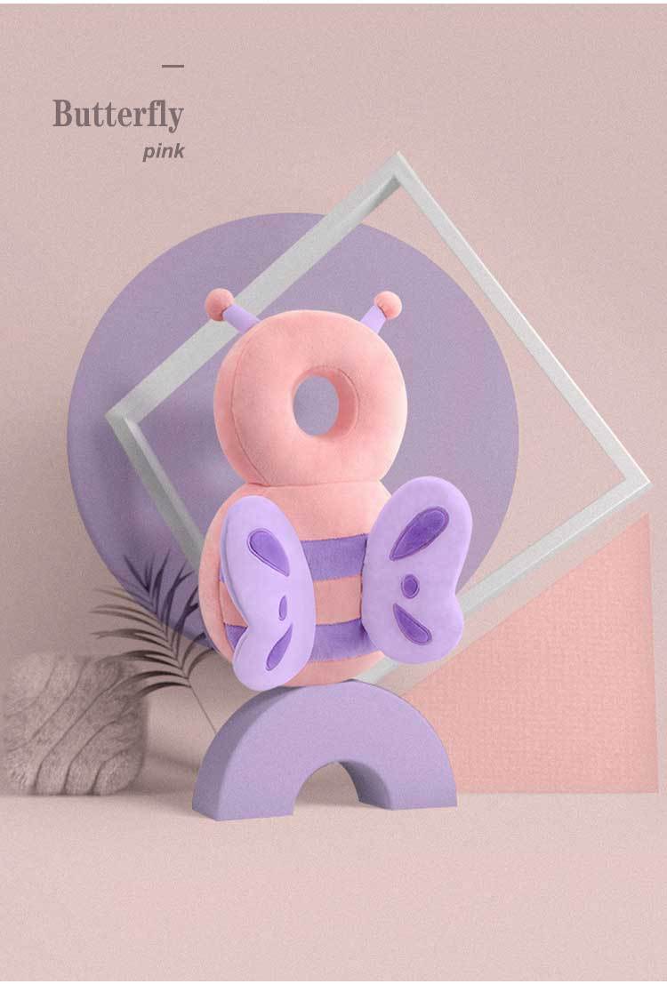 ✈️ Kids Travel Neck Pillow – Plush Animal Character Cushion for Car & Airplane