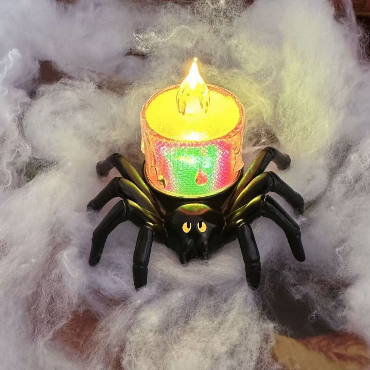 2025 New Halloween LED Light – Spooky Pumpkin & Creepy Candle Designs