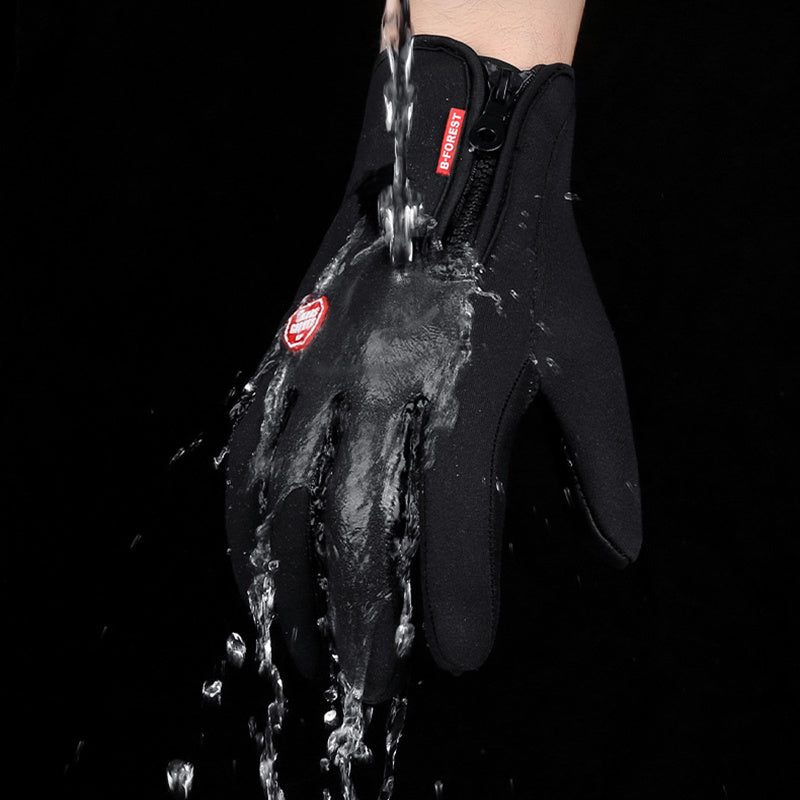 Unisex Polar Fleece Riding Gloves – Warm, Anti-Slip & Stylish Winter Wear