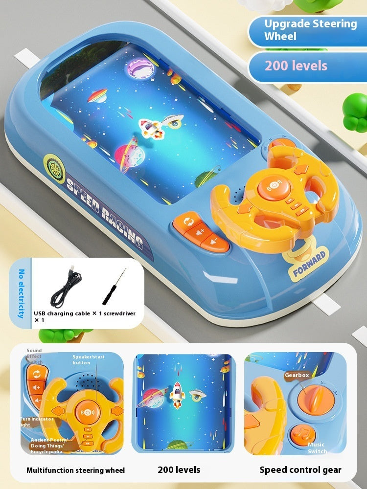 Kids Simulation Steering Wheel Toy – Driving & Adventure Playset