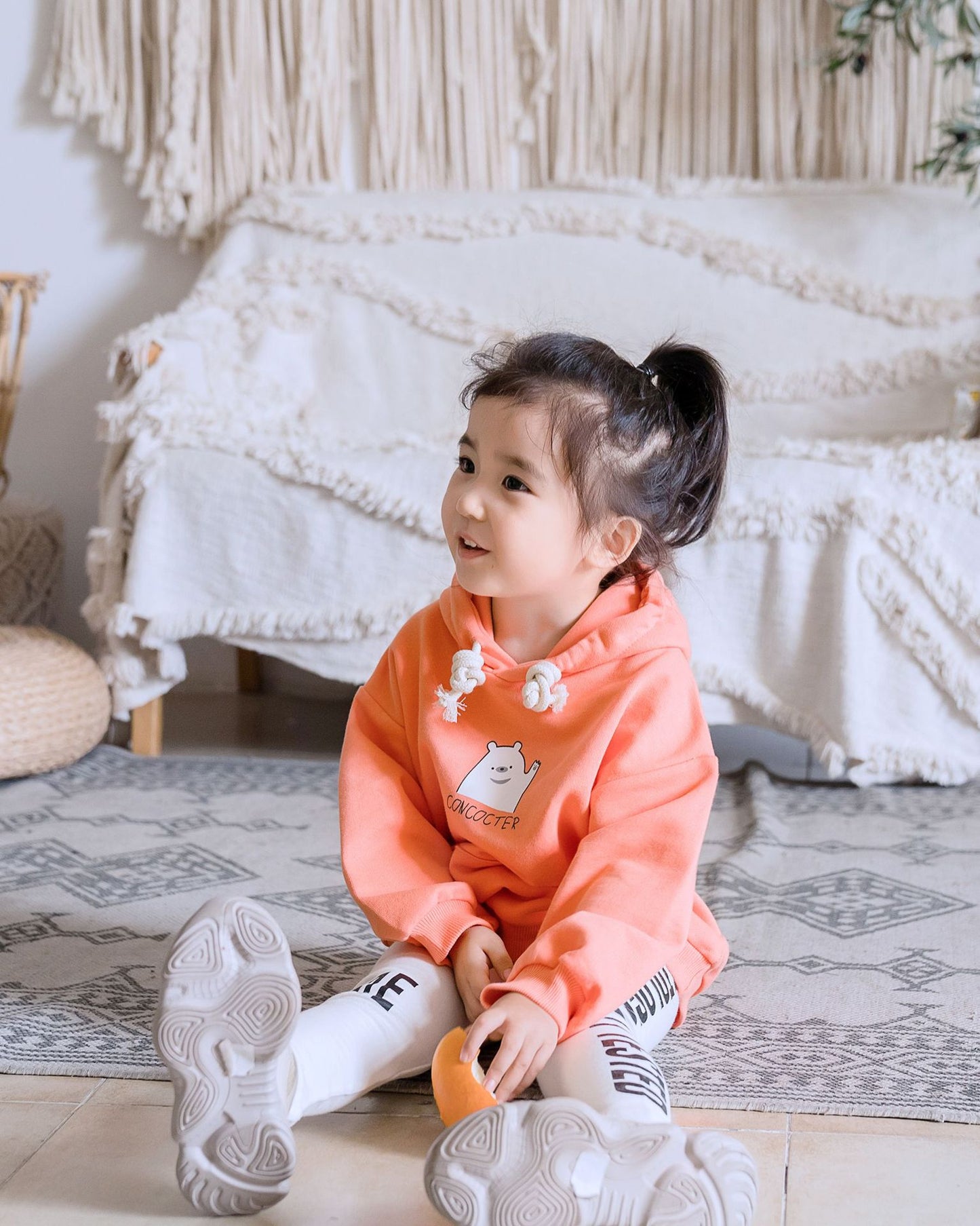 Autumn And Winter Parent-child Wear Hooded Sweater Couple Wear