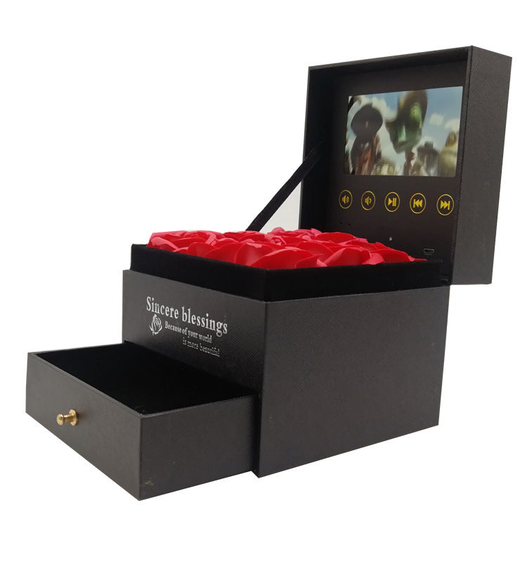 Elegant Black Jewelry Gift Box – Perfect for Rings, Necklaces & Special Occasions