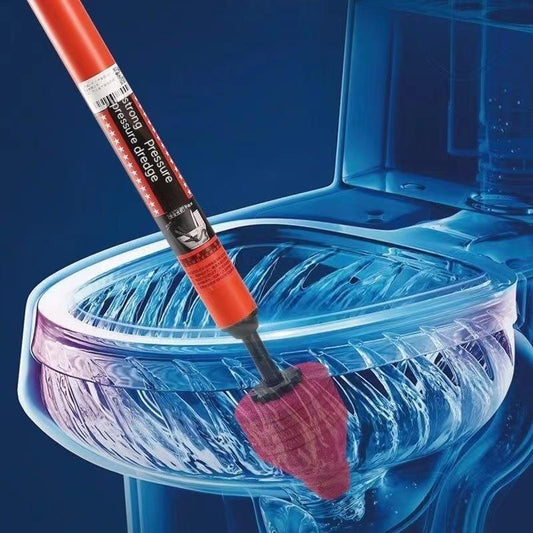 Heavy-Duty PVC Toilet Plunger – Multi-Purpose Drain Unclogger