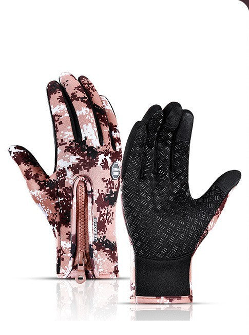 Unisex Polar Fleece Riding Gloves – Warm, Anti-Slip & Stylish Winter Wear