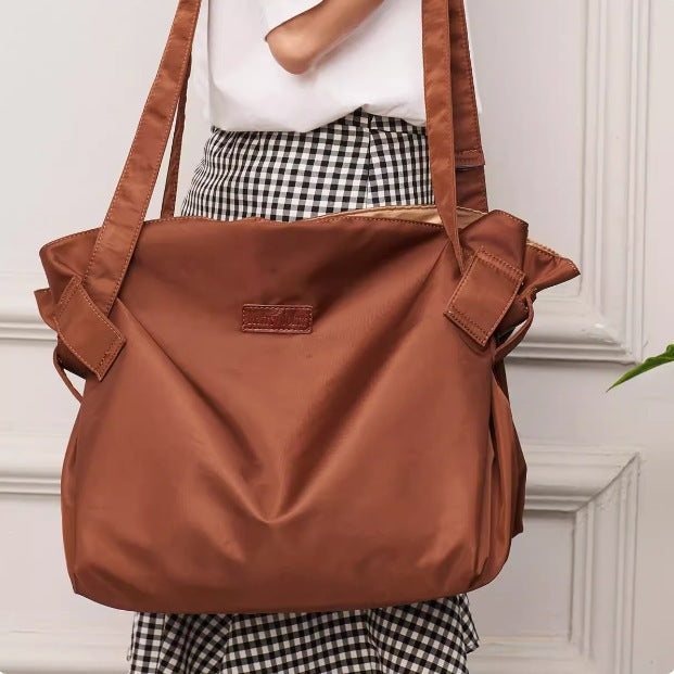 Stylish Expandable Travel/Luggage Bag – Lightweight Oxford Canvas Tote