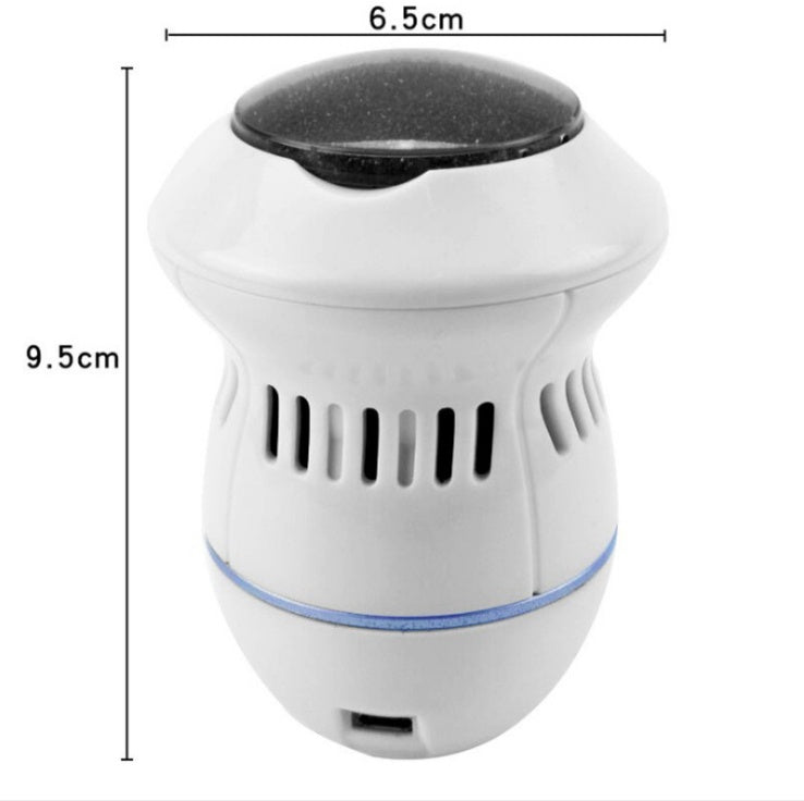 Electric Callus Remover with Vacuum Absorption | Rechargeable Foot File with Diamond Grinders & Massage Function