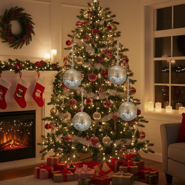 “Brown Wooden Cube Decorative Box – Mini 4x4 Inch Storage & Display”