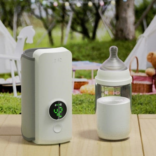 ✨ Portable USB Baby Bottle Warmer – Constant 42°C Heating for On-the-Go Parents