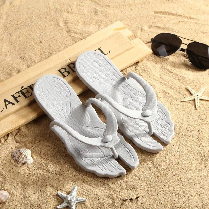 Foldable EVA Flip Flops – Lightweight Travel Slippers (Non-Slip)