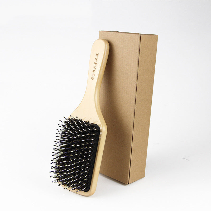 Wooden Massage Comb – Air Cushion Design for Relaxing Scalp Care (20cm+)