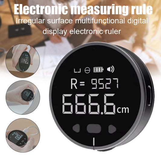 Mini Digital Electronic Ruler – Pocket-Sized, Ultra-Precise & Rechargeable