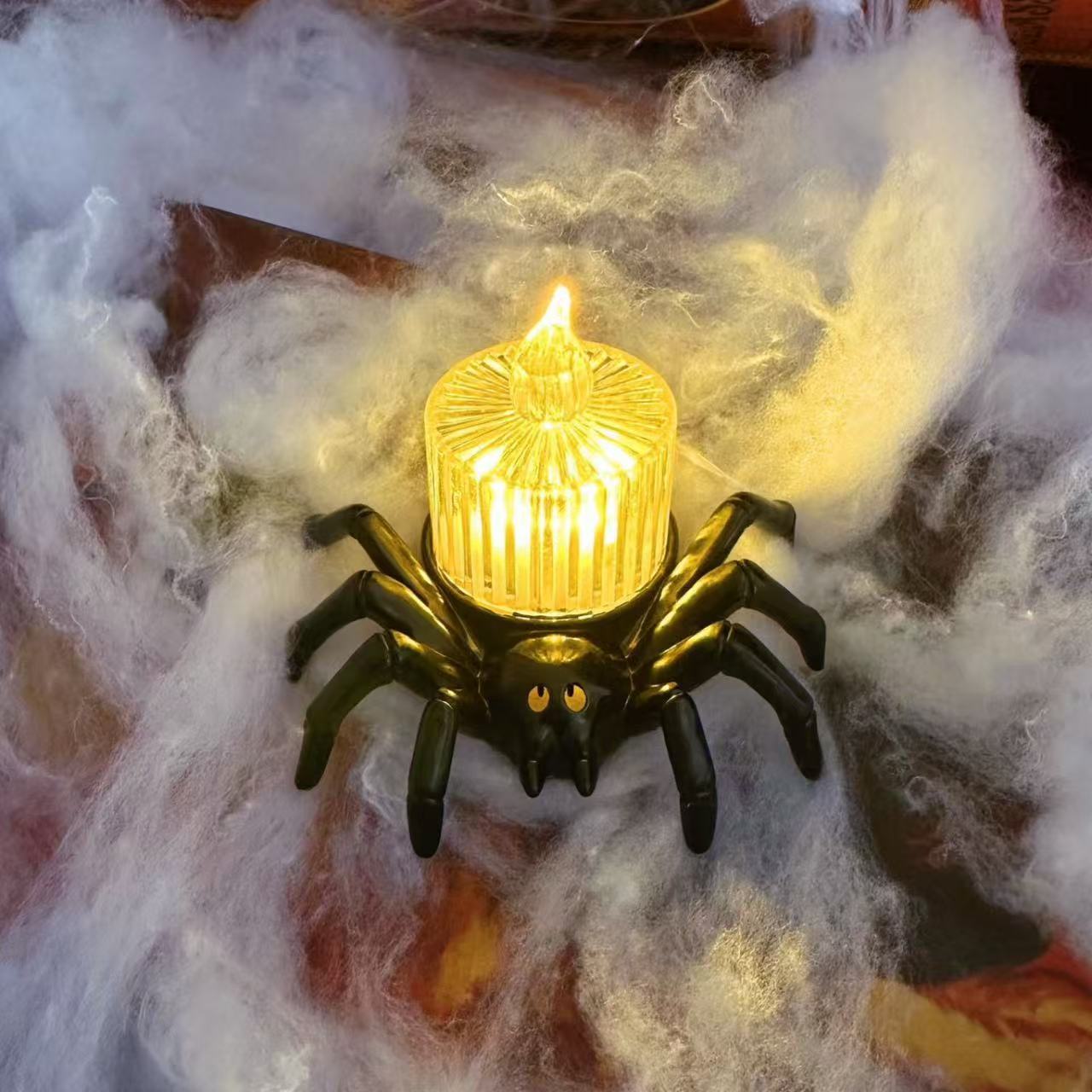 2025 New Halloween LED Light – Spooky Pumpkin & Creepy Candle Designs