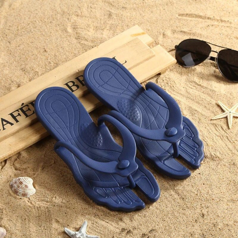 Foldable EVA Flip Flops – Lightweight Travel Slippers (Non-Slip)