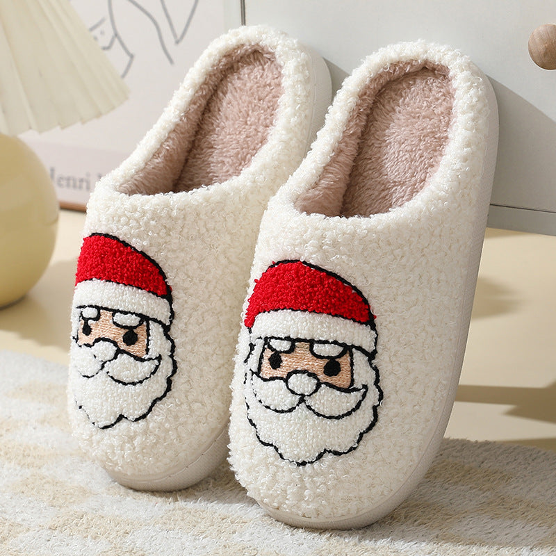 Winter Suede Warm Slippers – Cozy, Stylish & Holiday-Perfect!