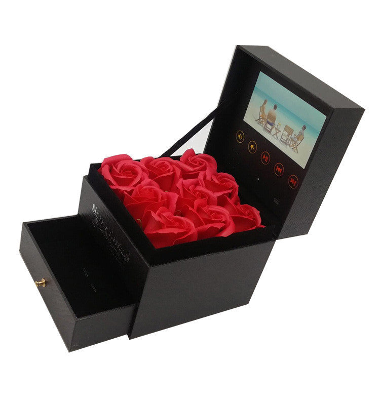 Elegant Black Jewelry Gift Box – Perfect for Rings, Necklaces & Special Occasions