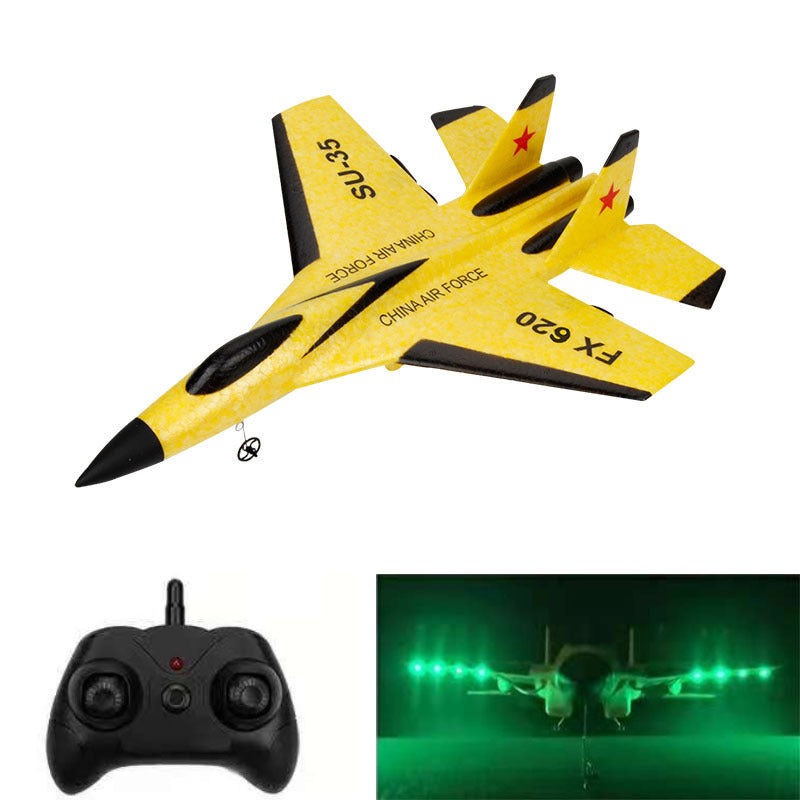 ✈️ Flash Fighter RC Aircraft – Remote Control Jet with Lights & Fun Flying Action ⚡