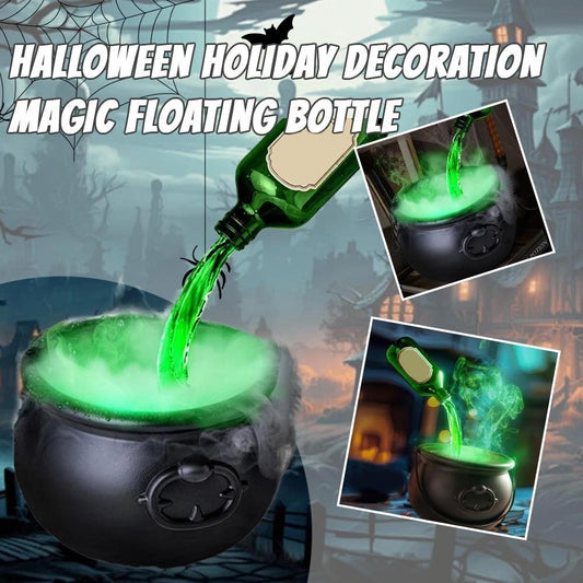 ‍♀️✨ Floating Potion Cauldron – Spooky Halloween Fog Decoration