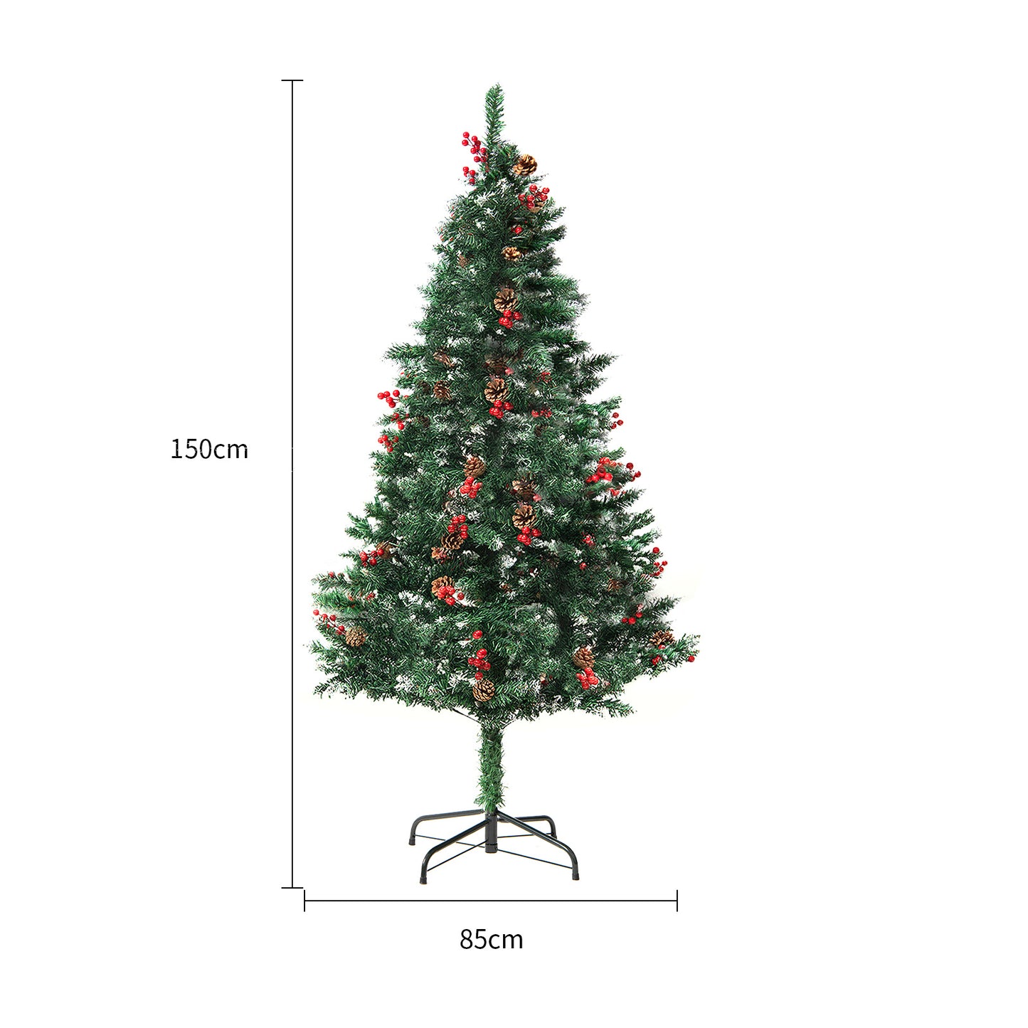 Snowy Forest Christmas Tree – Elegant Holiday Décor
