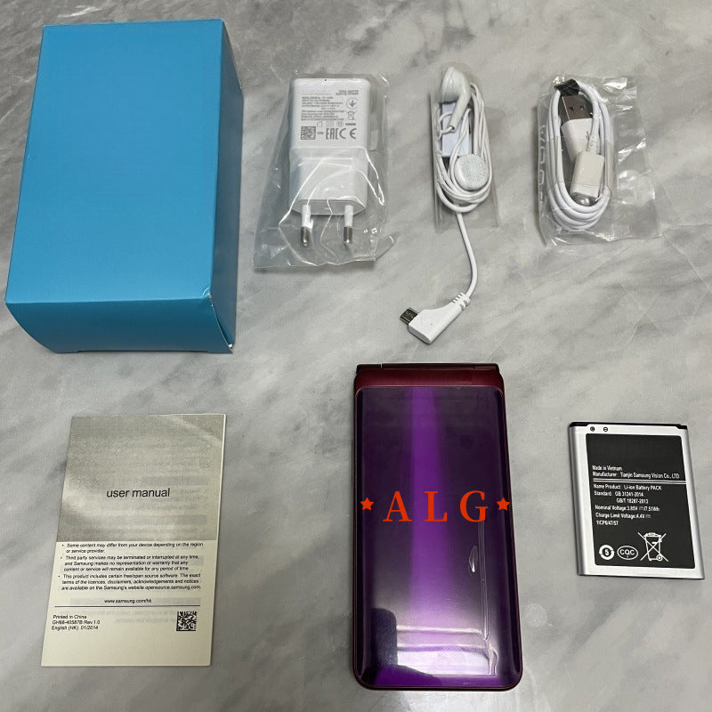 Classic Flip Mobile Phone – Dual SIM, Long Battery & Compact Design