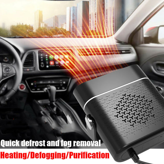 ❄️ 3-in-1 Car Heater, Defroster & Cooler – Clear View & Instant Comfort