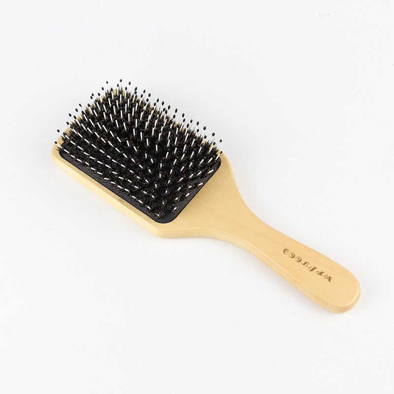 Wooden Massage Comb – Air Cushion Design for Relaxing Scalp Care (20cm+)