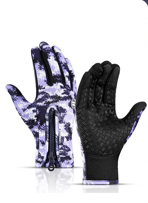 Unisex Polar Fleece Riding Gloves – Warm, Anti-Slip & Stylish Winter Wear