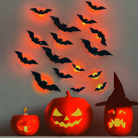 Halloween Bat LED Lamp – Spooky Party Decoration ✨