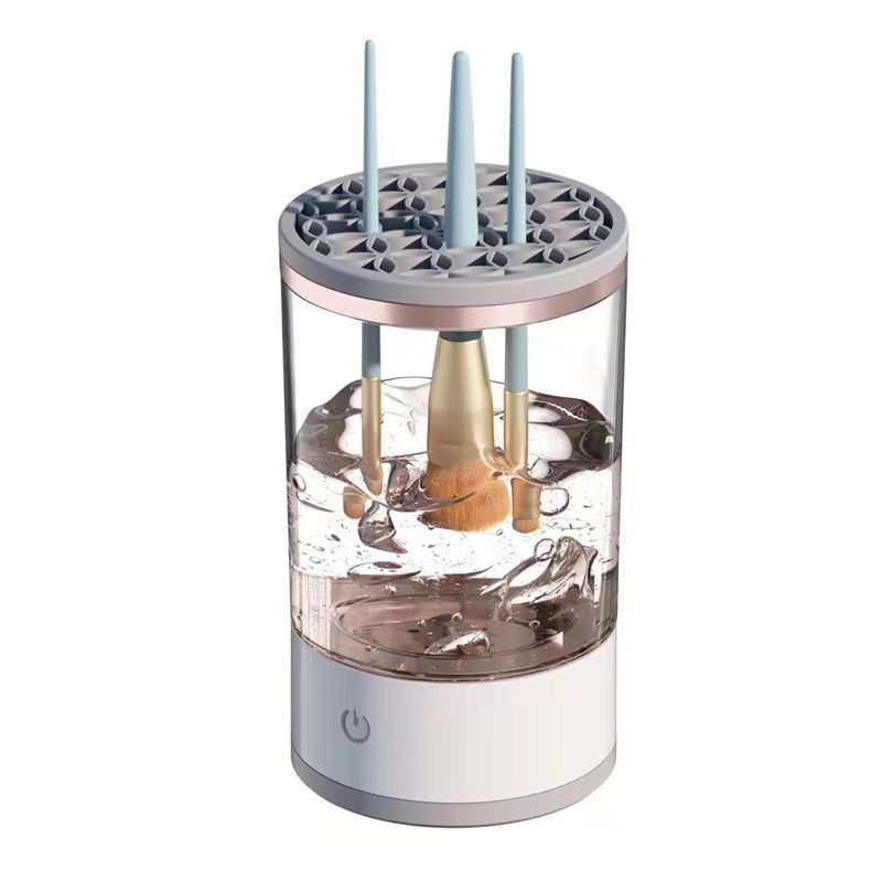 Electric Makeup Brush Cleaner – USB Rechargeable Spinner