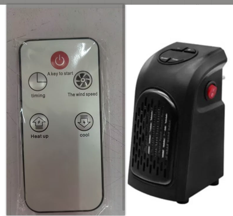 ️ Portable PTC Ceramic Fan Heater – Fast Heating, Compact & Travel-Friendly
