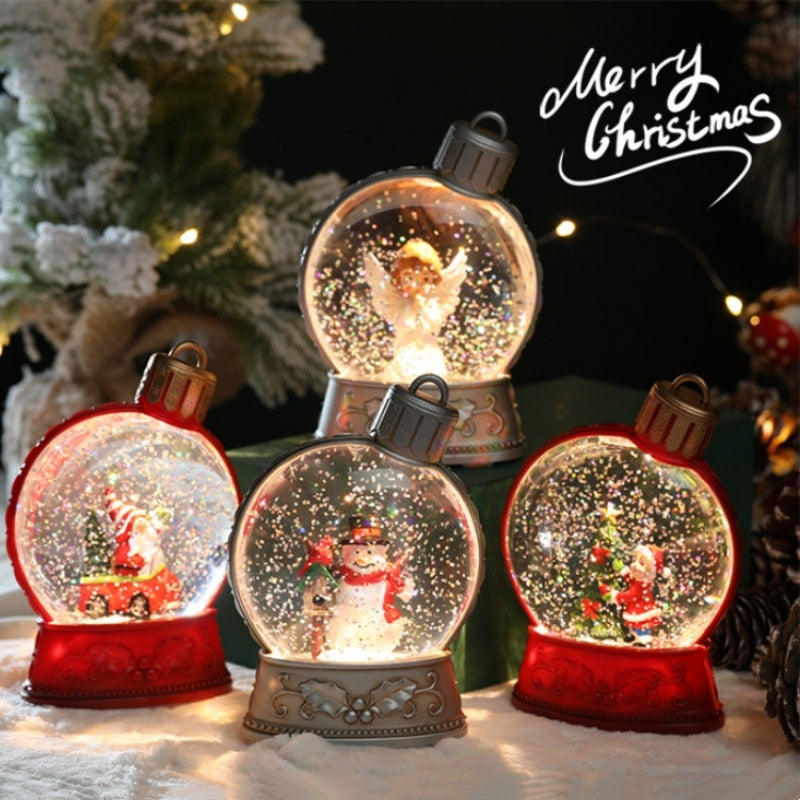 Christmas LED Craft Figures – Holiday Decor Collectibles