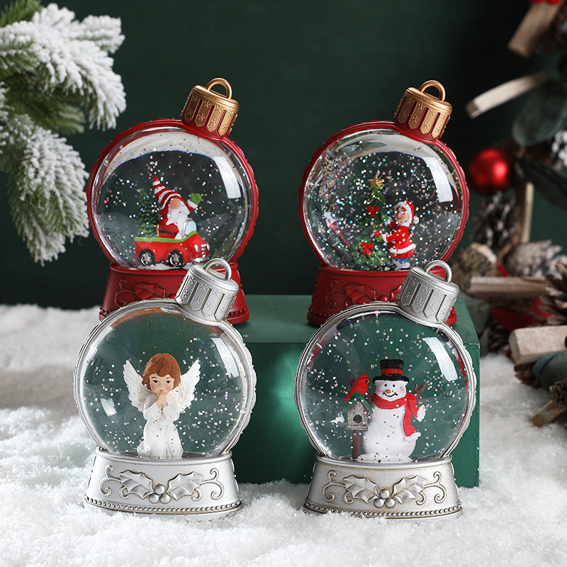 Christmas LED Craft Figures – Holiday Decor Collectibles