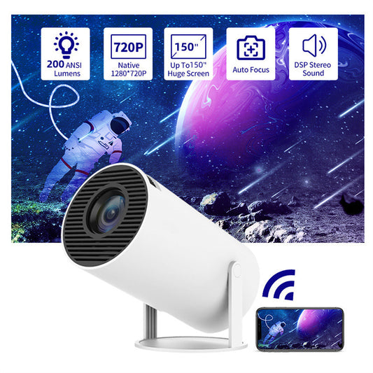 ️ Magcubic HY300 Smart Mini Projector – 4K Support, WiFi & BT 5.0