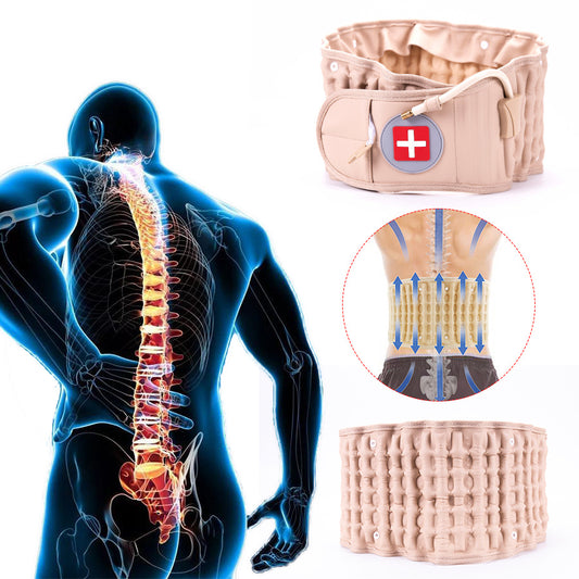 Inflatable Lumbar Support Belt – Back Pain Relief & Posture Care