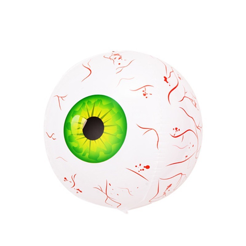 ️ Scary Bloodshot Eyeball Balloon – Halloween Party Decoration