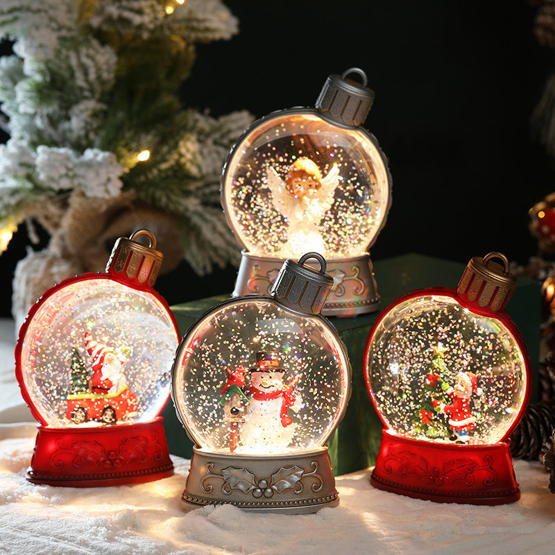 Christmas LED Craft Figures – Holiday Decor Collectibles