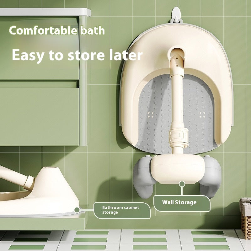 Baby Bath Bracket – Standing Shower Shelf for Easy Bath Time ✨