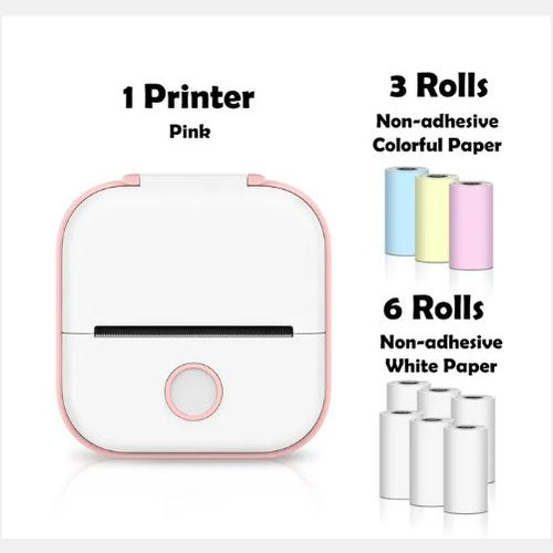 Phomemo T02 Mini Pocket Printer – Inkless Bluetooth Thermal Printer