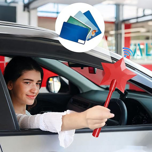 NFC Card Holder Contactless Payment Keychain Stylish Resin NFC Tag Holder Modern Minimalist Design